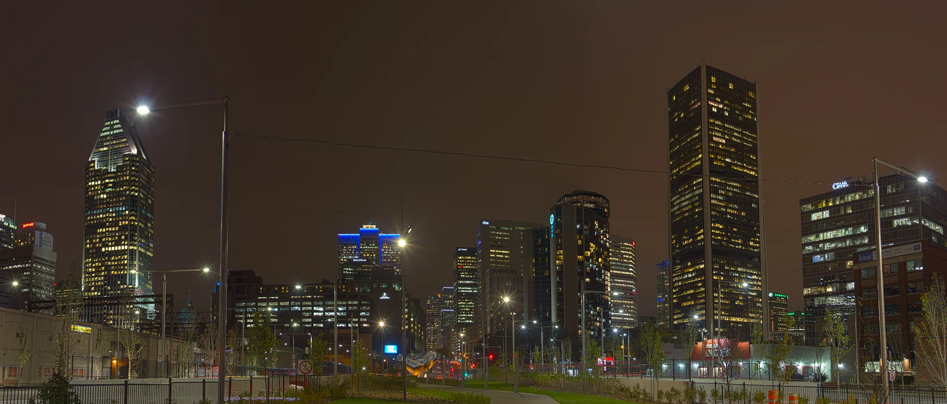 Kanada Montreal Stadt Panorama